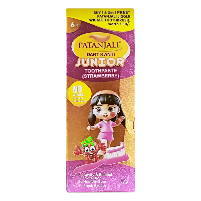 Patanjali Dant Kanti Junior Toothpaste 80g