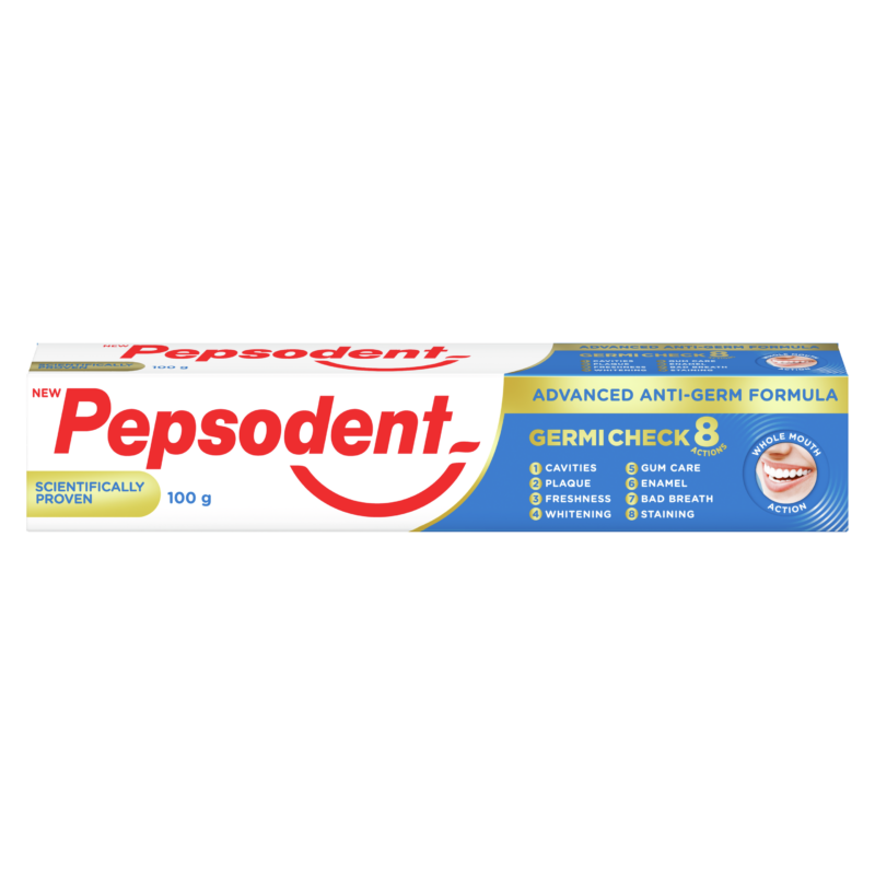 Pepsodent Germicheck 8 Actions 100g