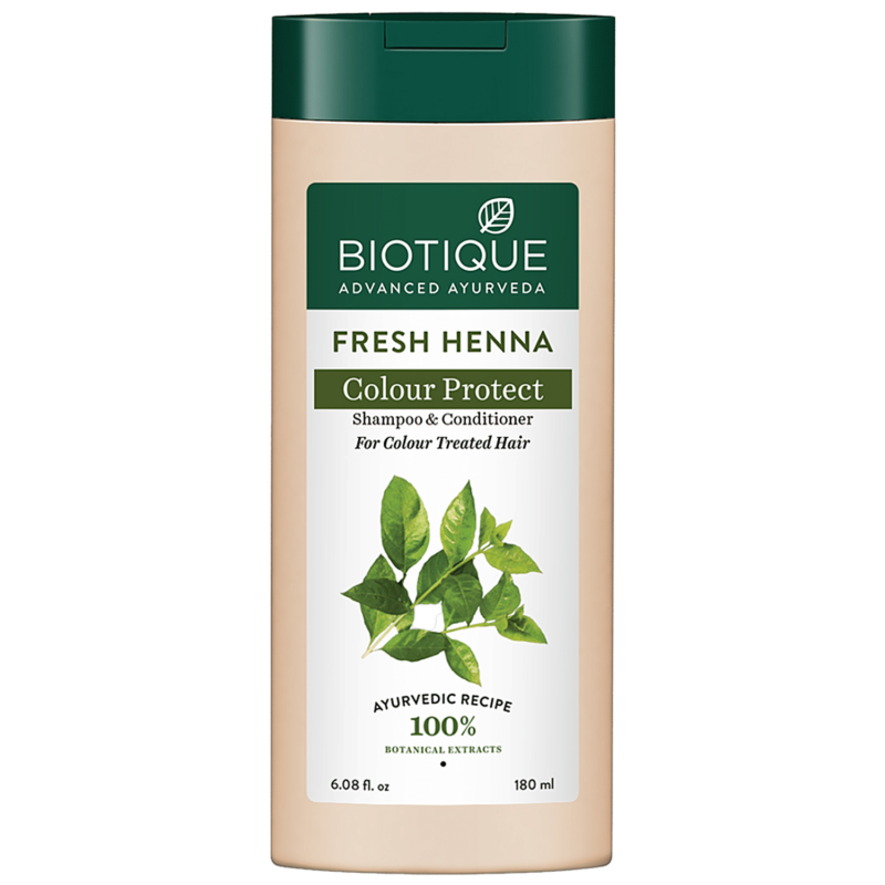 Biotique fresh Henna Colour protect shampoo&cond. 180 ml