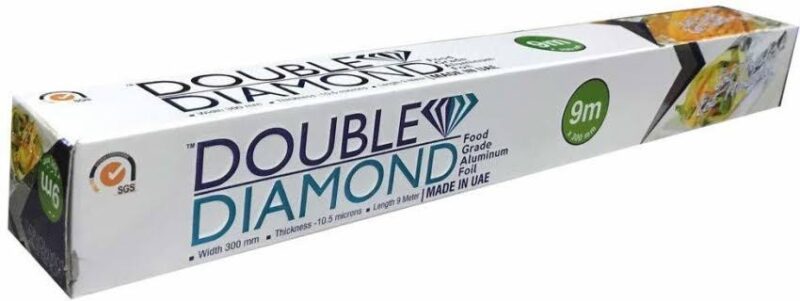 Double Diamond Aluminium Foil 9m