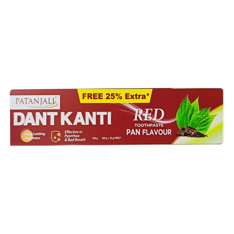 Dant Kanti Red Toothpaste Pan Flavour 80g