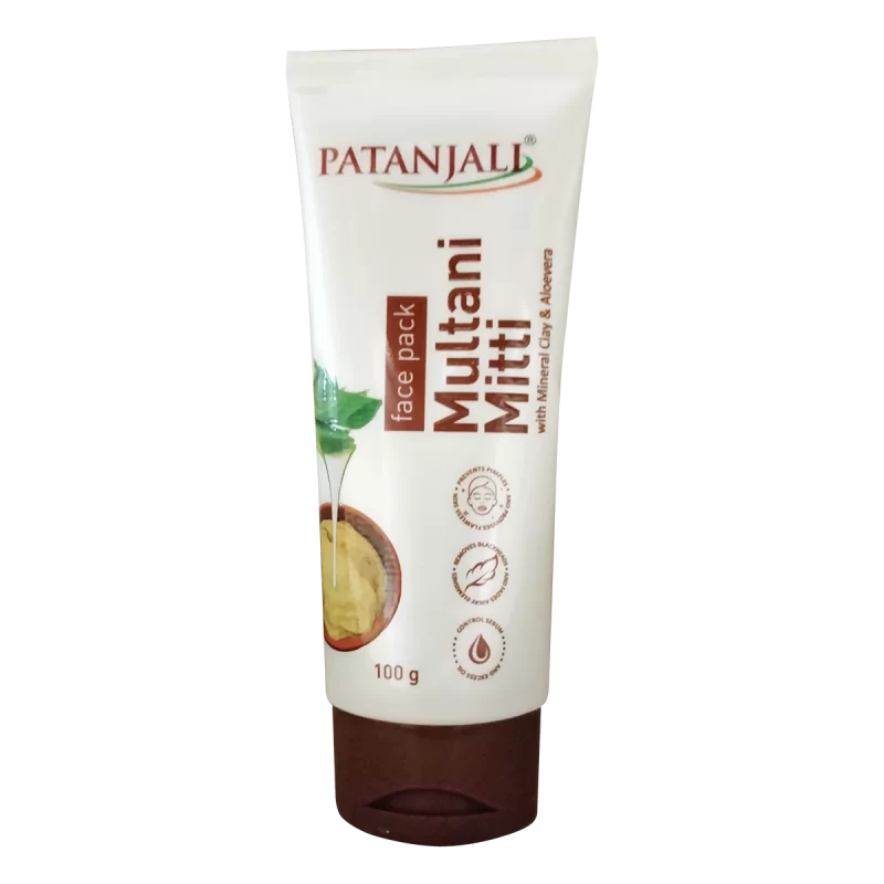 Patanjali Multani Mitti Face Pack 100g