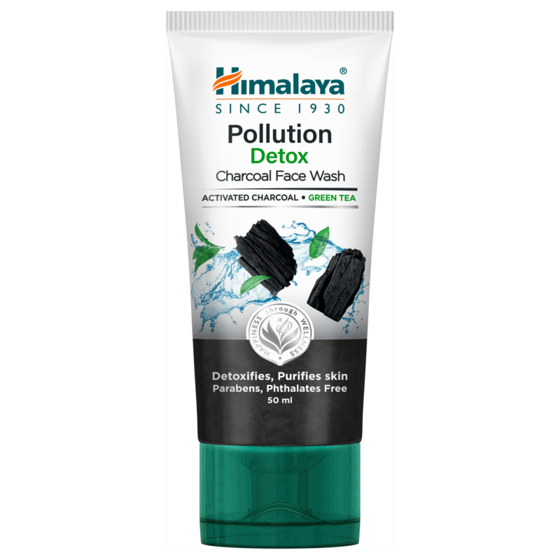 Himalaya Pollution Detox Charcoal Face Wash 50 ml