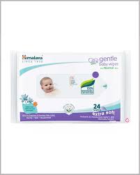 Himalaya Herbal Gentle Baby Wipes - 24 Wipes