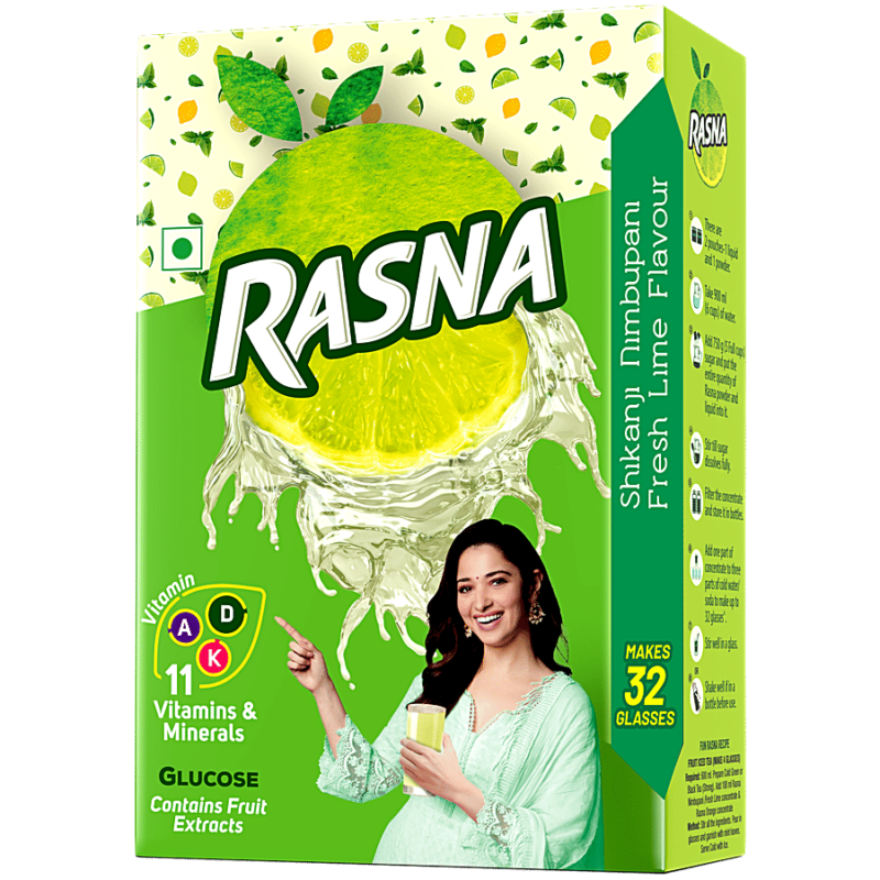 Rasna Shikanji Nimbupani 32 Glass - 20g