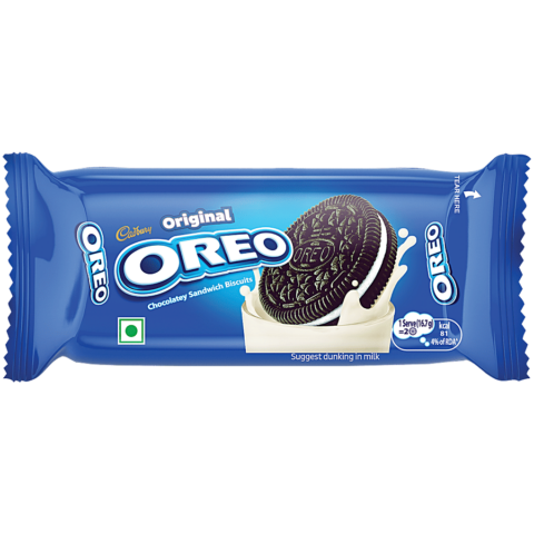 Cadbury Oreo Original Vanilla Flavour Sandwich Biscuits 83.5g