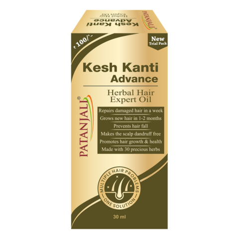 Patanjali Kesh Kanti Advance Herbal Hair Expert Oil 30ml