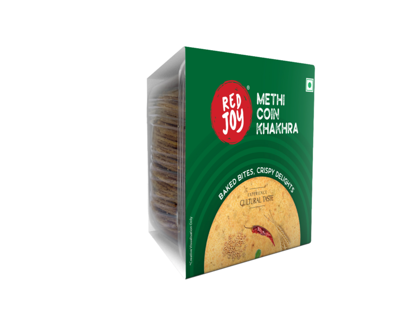 Redjoy Methi Coin Khakhra 180g