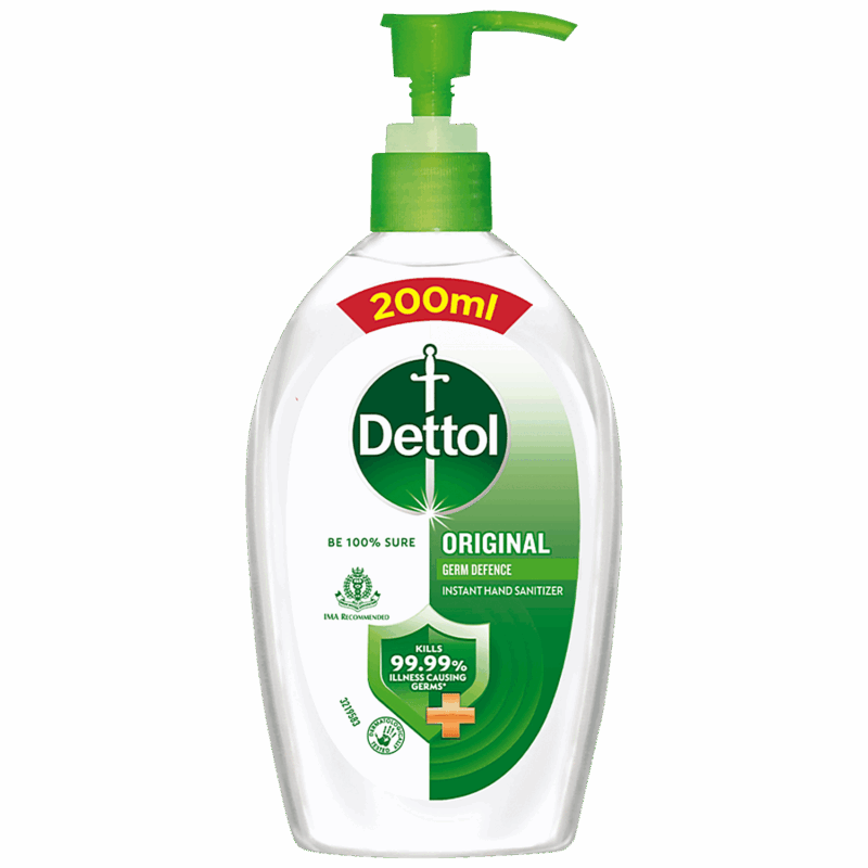 Dettol Original Instant Hand Sanitizer 200ml