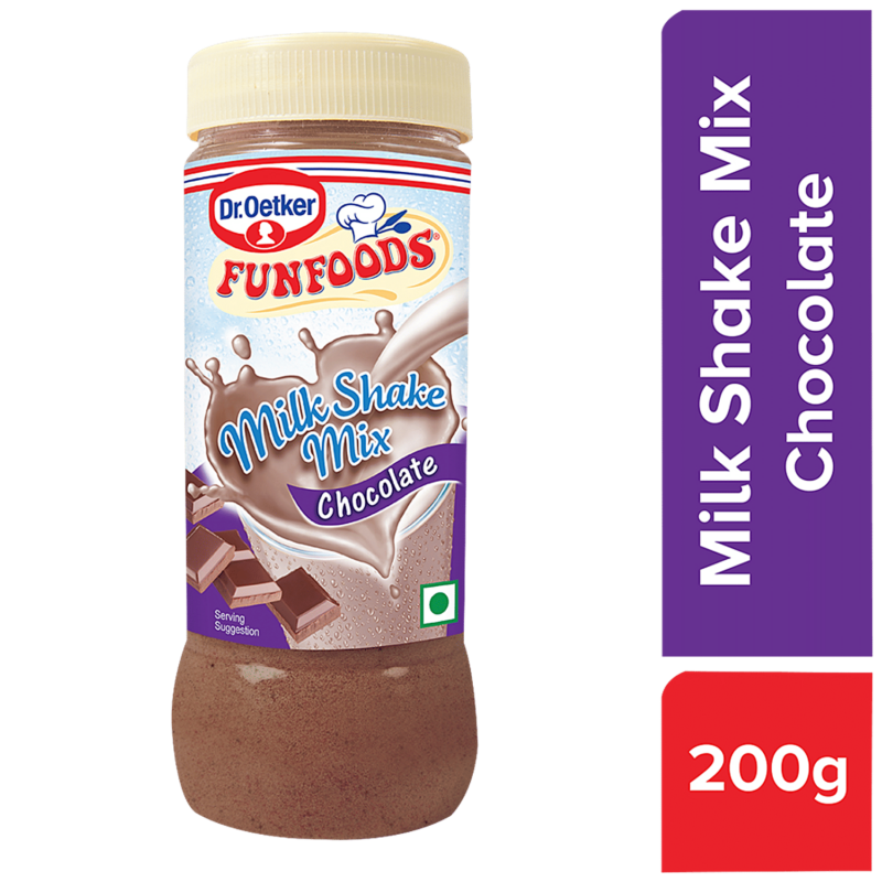 Funfoods Milk Shake Mix Chocolate 200g