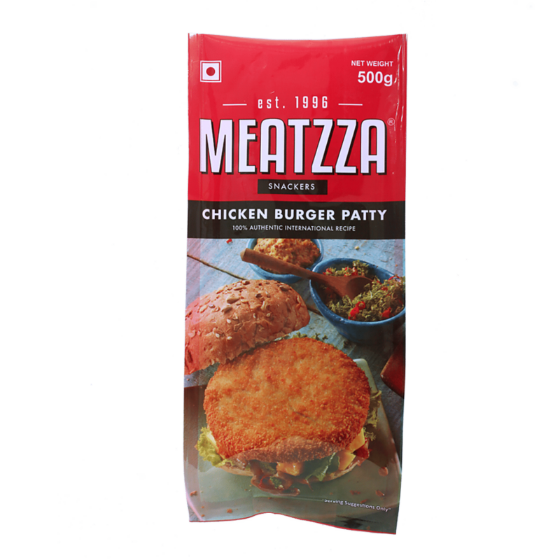 Meatzza Chicken Burger Patty 500g