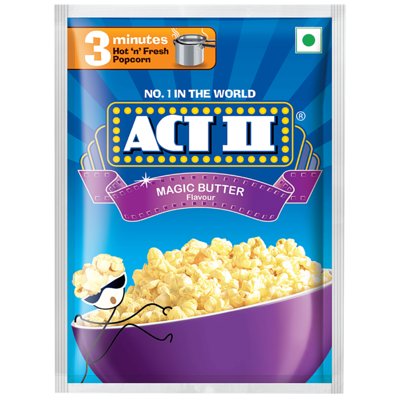 ACT II Instant Popcorn Magic Butter Flavour 35g