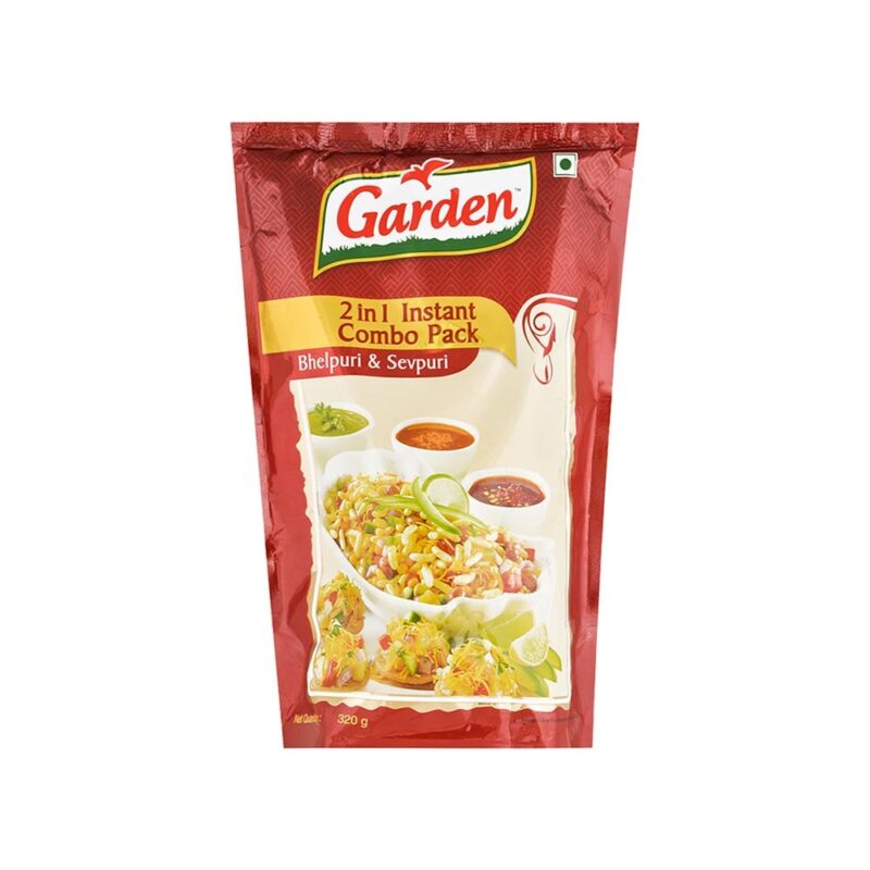 Garden 2 in 1 Instant Combo Pack Bhelpuri & Sevpuri Bhelpuri 320g
