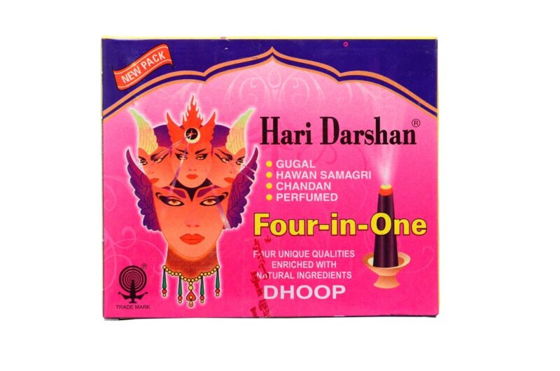 Hari Darshan Gugal, Hawan Samagri, Chandan & Perfumed 4 in One Doop 16 Sticks