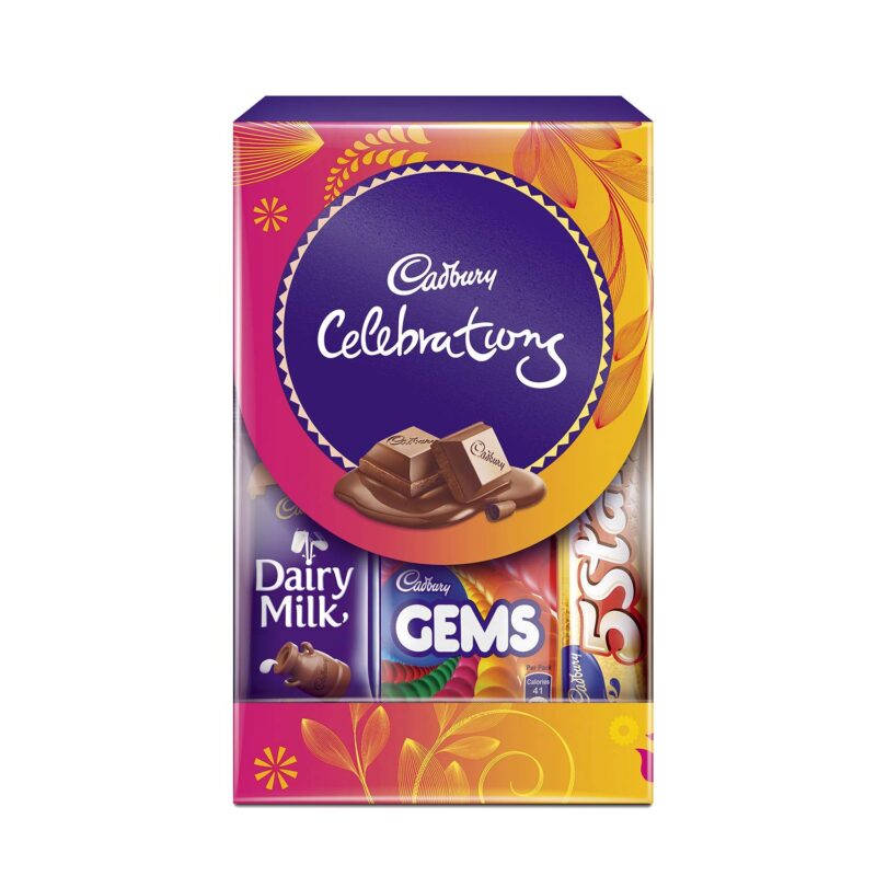 Cadbury Celebrations Assorted Chocolate Bar Gift Pack 54.2g