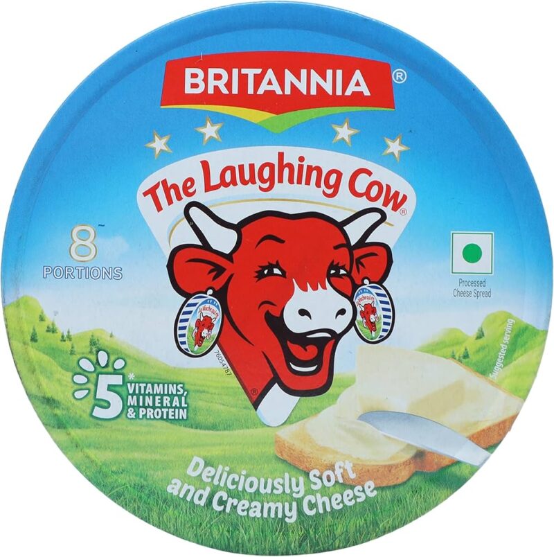 Britannia The Laughing Cow Deliciously Soft & Creamy Cheese 120g