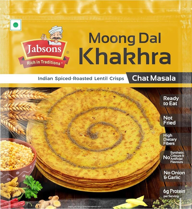Jabsons Moong Dal Khakhra 180g