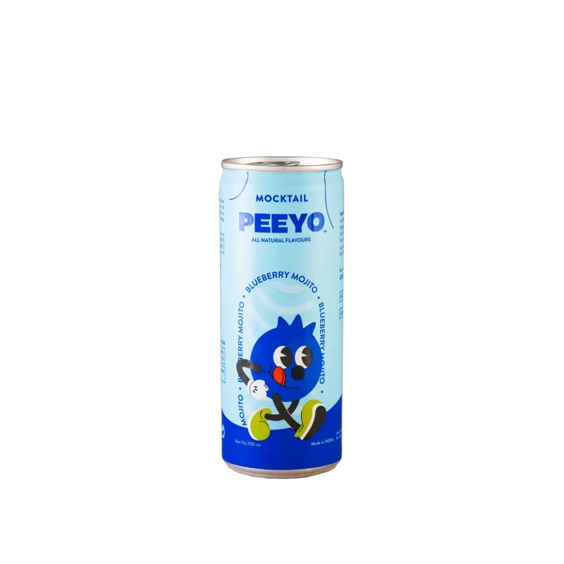 Mocktail Peeyo Blueberry Mojito 250 ml