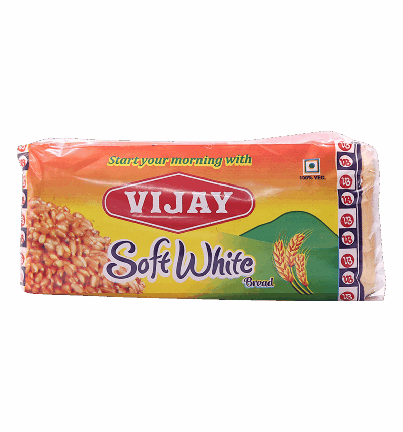 Vijay Soft White Slice Bread 400g