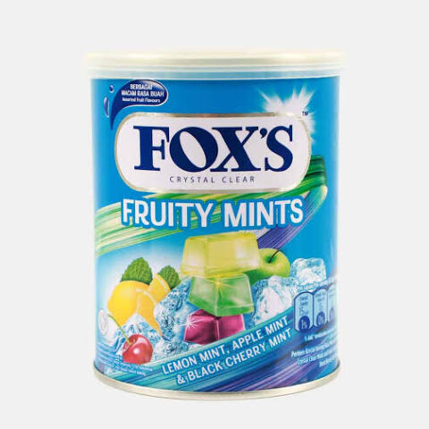 Foxs Fruity Mints Lemon Mint,Apple Mint & Black Cherry Mint 180g