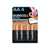 Duracell Ultra AA 4 Alkaline Battery - 4 Pcs