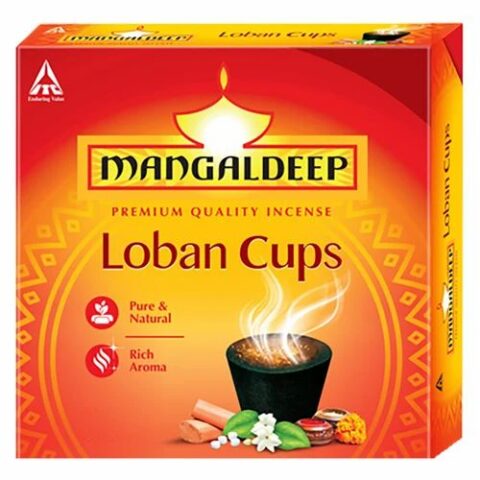 Mangaldeep Loban Cups (incense) 12 Unit
