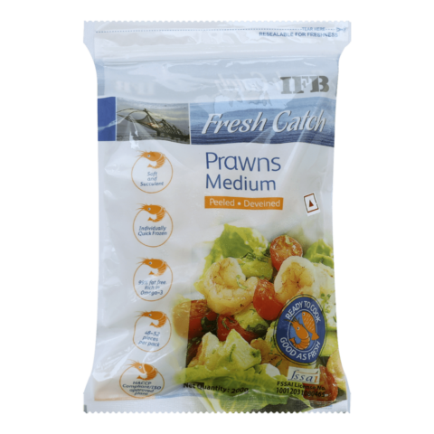 IFB Fresh Catch Prawns Medium 200g