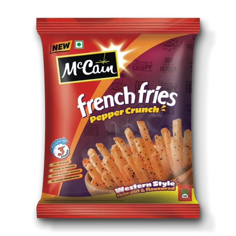 Mccain French Fries Pepper Crunch 420g