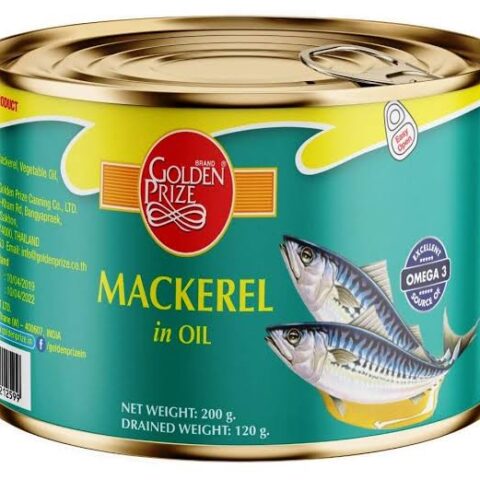 Golden Prize Mackerel In Oil 200g