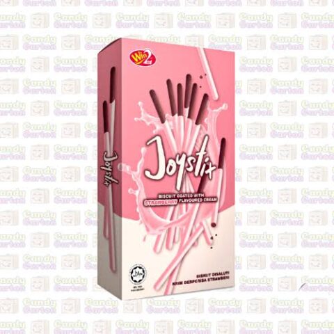 Win2 Joystick Biscuit Coated with Strawberry 40g