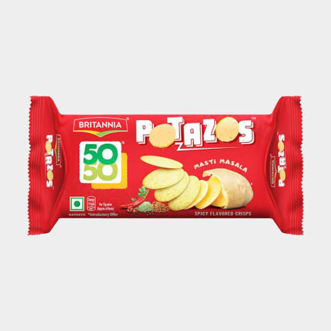 Britannia 50-50 Potato Biscuit 71.5g
